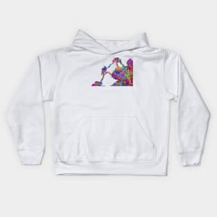 Climber couple Kids Hoodie